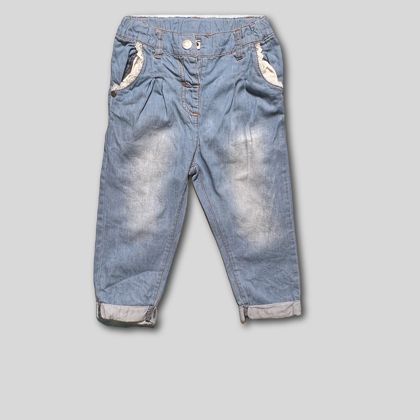 Blugi Fete | Marimea 80 (9-12 luni) Ca Nou