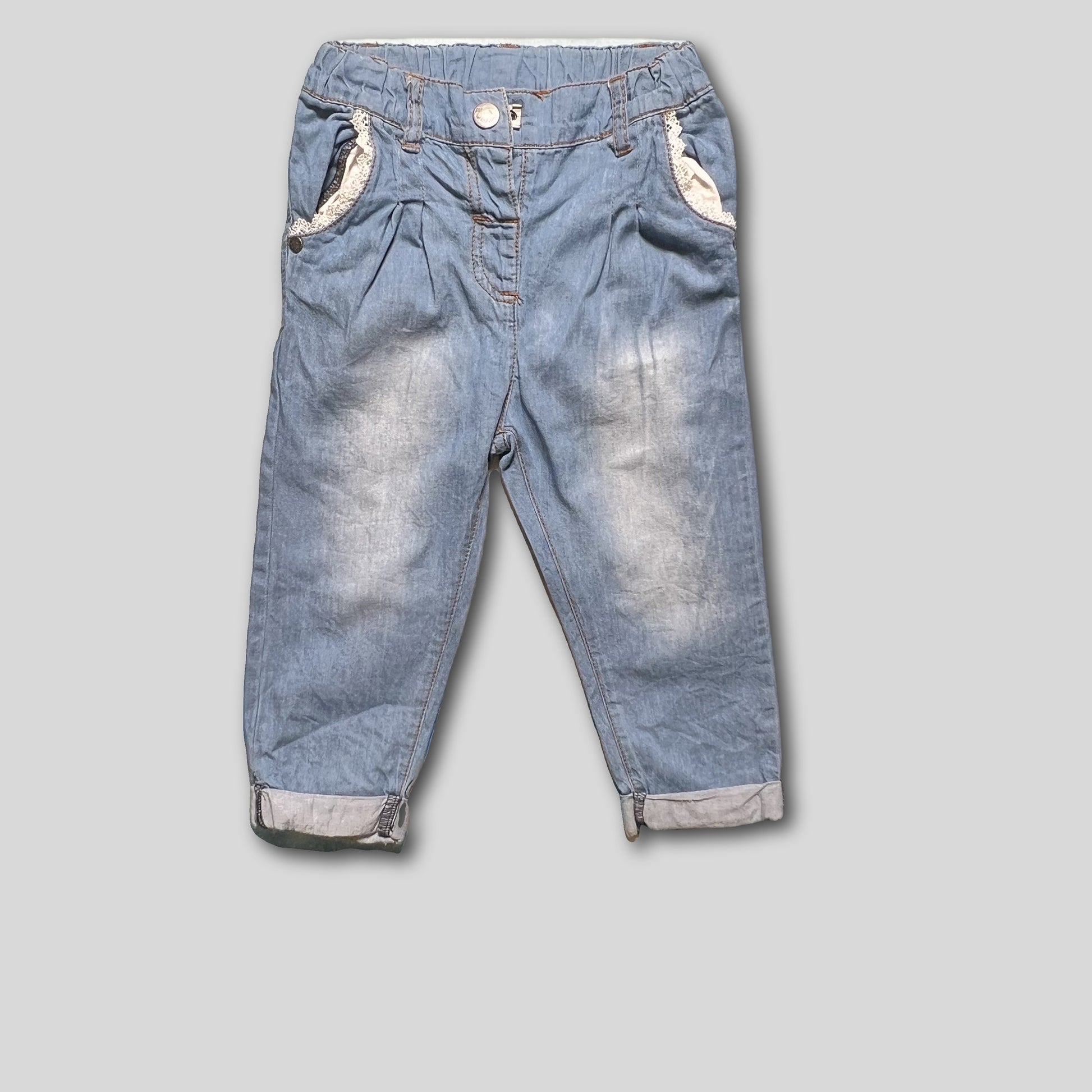 Blugi Fete | Marimea 80 (9-12 luni) Ca Nou