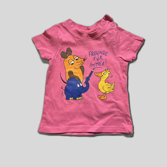 Tricou Fete | Marimea 74 (6-9 luni) Ca Nou