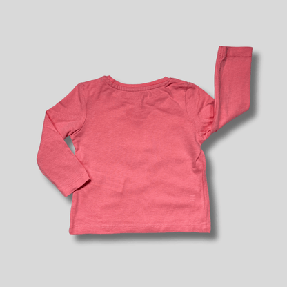 Bluza roz cu zana