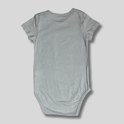 Body bleu cu maneca scurta