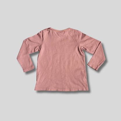Bluza roz cu inimioare