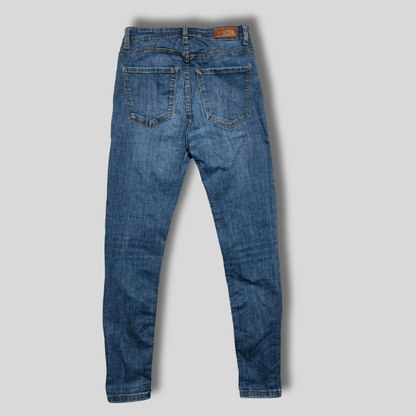 Blugi skinny bleumarin