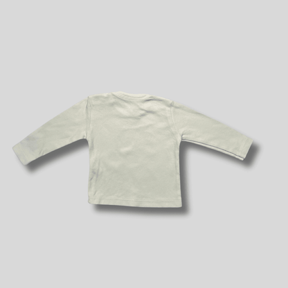 Bluza alba cu inimioare