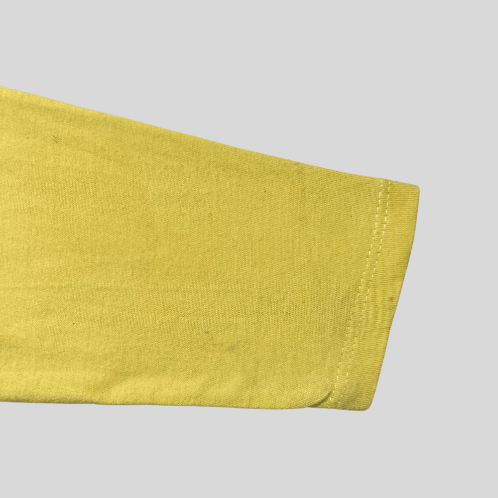 Bluza galbena cu maneca lunga