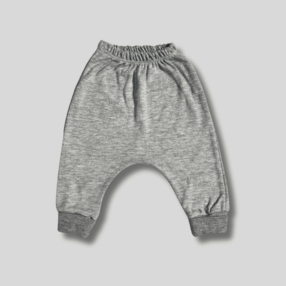 Pantaloni gri bumbac