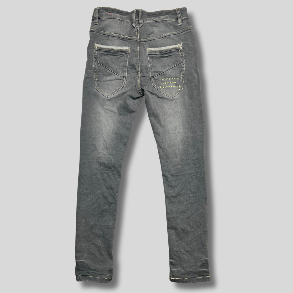 Blugi gri skinny