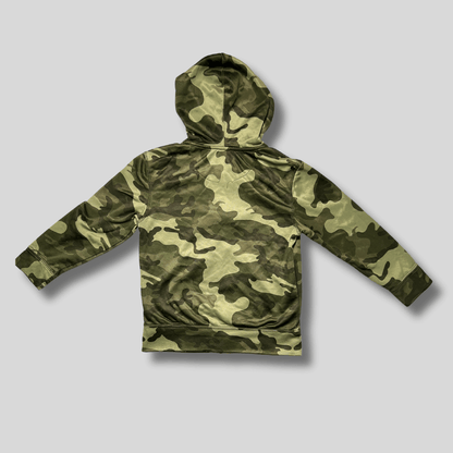 Jacheta camuflaj cu gluga