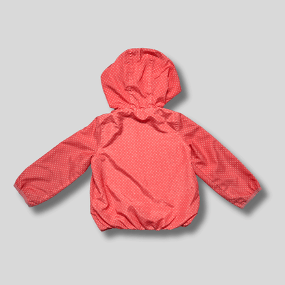 Geaca de fas roz cu buline