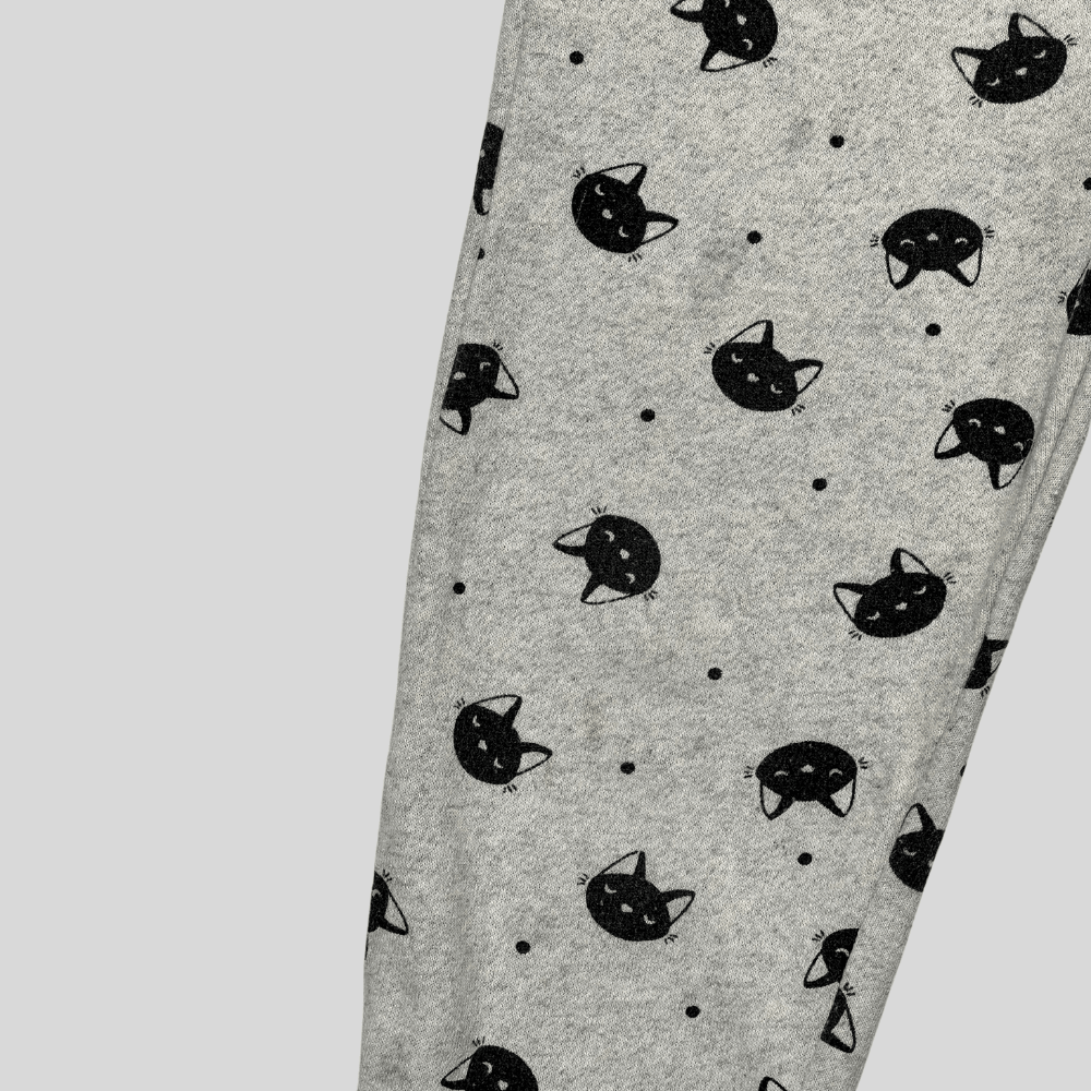 Pantaloni de trening cu pisici