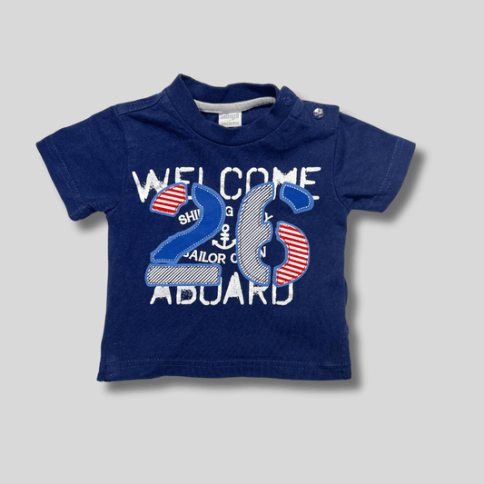 Tricou Baieti | Marimea 62 (1-3 luni) Ca Nou